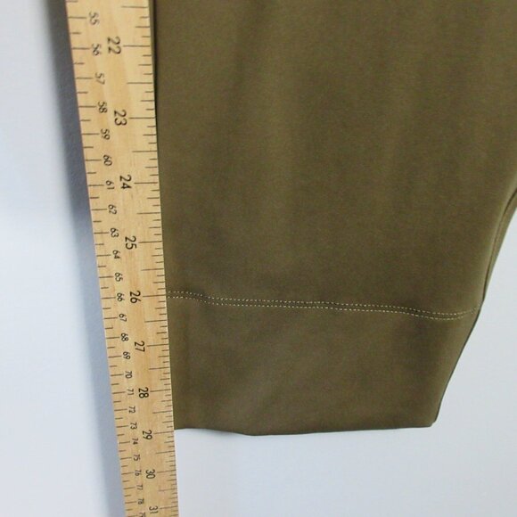 Olive Green Women's Pants - Picture 10 of 11